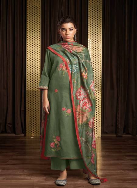 Jewel S1812 By Ganga Printed Designer Salwar Suits Catalog
